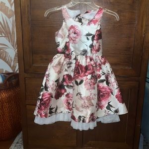 Rare Editions floral formal dress
